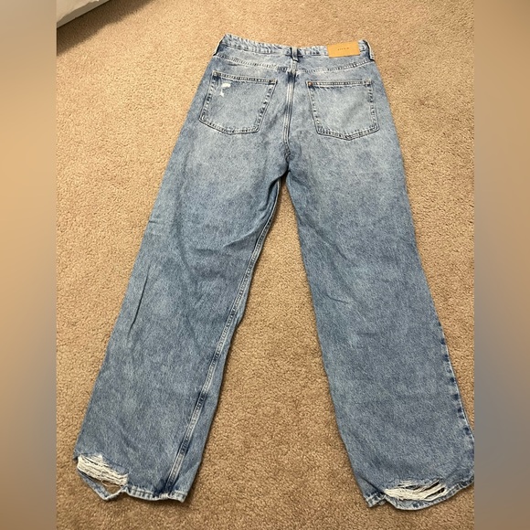 Denim Jeans Loose Straight Fit size 10 womens in great condition - Picture 4 of 5